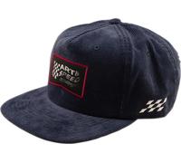 Troy Lee Designs Unstructured Snapback Winners Circle Cap Corduroy Indigo - Einheitsgröße Erwachsene
