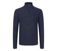 Troyer 11 PROJECT "Troyer PRTillmann", Herren, Gr. L, blau (insignia blau melange), Obermaterial: 50% Baumwolle CO. 50% Polyacryl PAN., Pullover Troyer (73682805-L) insignia blau melange