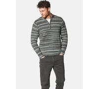Troyer BABISTA "Pullover CRUDALESSI", Herren, Gr. XL, grau (grün gestreift), Obermaterial: 36% Polyacryl PAN. 32% Polyamid ECONYL PA ECONYL. 17% Polyester COOLMAX PES(Coolmax). 15% Wolle mw., gestreif