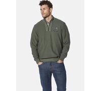 Troyer BABISTA "Pullover LICARONI", Herren, Gr. M, grün (dunkelgrün), Obermaterial: 100% Baumwolle CO., unifarben, casual, normal, ohne Ausschnitt, Langarm, Pullover (69948852-M) dunkelgrün