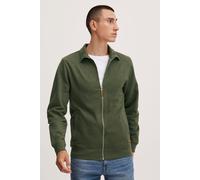 Troyer BLEND "BHAlio", Herren, Gr. XL, ivy grün, Sweatware, 60% Baumwolle, 40% Polyester, unifarben, regular fit normal, ohne Ausschnitt, eingesetzt, Pullover Troyer, Sweatshirtjacke mit zwei Eingriff