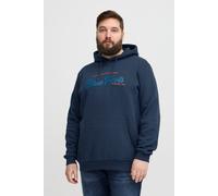Troyer BLEND "BHBSweatshirt", Herren, Gr. 6XL, marineblaus, Sweatware, 55% Polyester, 45% Baumwolle, bedruckt, Basic, regular fit normal, ohne Ausschnitt, eingesetzt, Pullover Troyer, Gemütliche Sweat