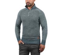 Troyer BLEND "BHGrandolf", Herren, Gr. XXL, ensign blau, Grobstrick, 100% Baumwolle, regular fit, ohne Ausschnitt, Raglanärmel, Pullover Troyer, Grobstrick-Troyer mit Stehkragen (42583063-XXL) ensign