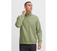 Troyer BLEND "BHHalfzip", Herren, Gr. XXL, grün (oil grün), Sweatware, 50% Baumwolle, 50% Polyester, bedruckt, regular fit normal, Rundhals, eingesetzt, Pullover Troyer, Stilvoller Sweat-Troyer mit St
