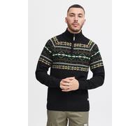 Troyer BLEND "BHNilo", Herren, Gr. S, schwarz, Grobstrick, 100% Polyacryl, regular fit, Pullover Troyer, Klassischer Troyer mit Reißverschluss (31926702-S) schwarz