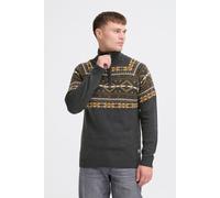 Troyer BLEND "BHNilo", Herren, Gr. XL, charcoal mix, Grobstrick, 100% Polyacryl, regular fit, Pullover Troyer, Klassischer Troyer mit Reißverschluss (28286726-XL) charcoal mix