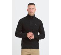 Troyer BLEND "BHMPatti", Herren, Gr. XXL, charcoal mix, Grobstrick, 100% Polyacryl, unifarben, normal normal, hoch geschlossener Ausschnitt, Pullover Troyer, Klassischer Troyer mit Reißverschluss (484