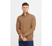 Troyer BLEND "BHPullover", Jungen, Gr. XXL, otter, 78% Viskose, 22% Polyester, unifarben, regular fit, ohne Ausschnitt, eng, Pullover Troyer, Stilvoller Troyer mit Reißverschluss (93006058-XXL) otter