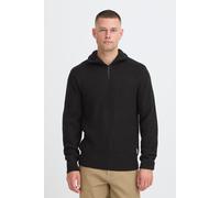 Troyer BLEND "BHRibe", Herren, Gr. M, schwarz, Grobstrick, 100% Polyacryl, unifarben, normal normal, hoch geschlossener Ausschnitt, Pullover Troyer, Klassischer Troyer mit Reißverschluss (83375063-M)