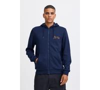 Troyer BLEND "BHSweatshirt", Herren, Gr. L, blau (marineblaus), Sweatware, 55% Polyester, 45% Baumwolle, unifarben, Basic, regular fit normal, ohne Ausschnitt, eingesetzt, Pullover Troyer, Gemütliche