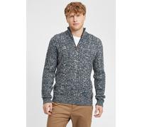 Blend Zotem Herren Strickpullover Troyer Grobstrick Pullover, Größe:L, Farbe:Dress Blues (194024)