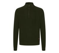 Blend BHCodford Herren Strickpullover Troyer Feinstrick Pullover mit Stehkragen und Reißverschluss, Größe:XL, Farbe:Rosin (190509)