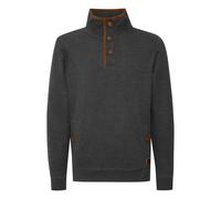 Troyer BLEND "Troyer BHAchilias", Herren, Gr. XXL, grau (charcoal), Obermaterial: 60% Baumwolle CO. 40% Polyester PES., Pullover Troyer (90202628-XXL) charcoal