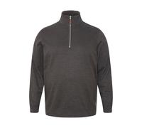 Troyer BLEND "BLEND BHBGrilitsch" Gr. 6XL, grau (charcoal mix) Herren Pullover (35268157-6XL) charcoal mix