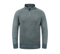 Troyer BLEND "BHGrandolf", Herren, Gr. M, ensign blau, Grobstrick, 100% Baumwolle, regular fit, ohne Ausschnitt, Raglanärmel, Pullover Troyer, Grobstrick-Troyer mit Stehkragen (42583063-M) ensign blau