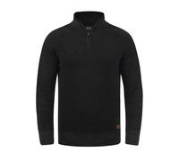 Troyer BLEND "Troyer BHGrandolf", Herren, Gr. M, grau (charcoal), Obermaterial: 100% Baumwolle CO., Pullover Troyer (86653507-M) charcoal