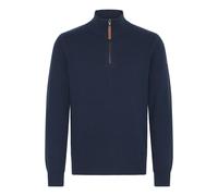 Troyer BLEND "Troyer BHMFINTOS", Herren, Gr. XL, blau (marineblaus), Obermaterial: 70% Baumwolle CO recyc.. 30% Polyester Pol. recyc.., Pullover Troyer (55244416-XL) marineblaus