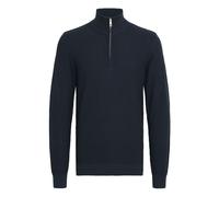 Troyer BLEND "Troyer BHMGOMAZA", Herren, Gr. L, schwarz, Feinstrick, Obermaterial: 100% Baumwolle CO., unifarben, Basic, normal, Pullover Troyer (97820042-L) schwarz