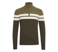 Blend Naresh Herren Strickpullover Troyer Feinstrick Pullover mit Stehkragen aus 100% Baumwolle, Größe:XXL, Farbe:Deep Depths (190413)