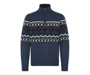 Troyer BLEND "Troyer BHNolan", Herren, Gr. 3XL, blau (marineblaus), Obermaterial: 100% Polyacryl PAN., Pullover Troyer (35323141-XXXL) marineblaus