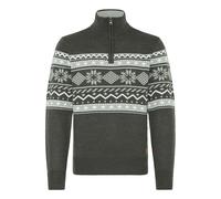 Troyer BLEND "Troyer BHNolan", Herren, Gr. XXL, grau (charcoal mix), Obermaterial: 100% Polyacryl PAN., Pullover Troyer (25318401-XXL) charcoal mix