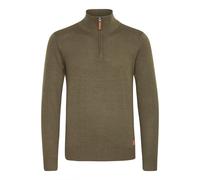 Troyer BLEND "Troyer BHRobin" Gr. L, grün (burnt olive), Herren, Obermaterial: 50% Baumwolle CO. 50% Polyacryl PAN., unifarben, Pullover (31379334-L) burnt olive