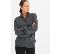 Troyer Pullover mit Ajourmuster 32/34 (XS)