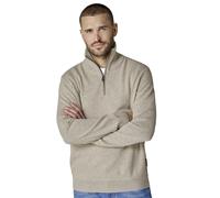 Troyer CASAMODA "CASAMODA Stricktroyer uni", Herren, Gr. 3XL, beige, 80% Lammwolle, 20% Polyamid, Pullover Troyer (22199836-XXXL) beige