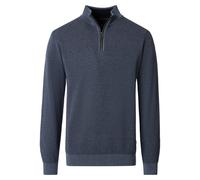 Troyer CASAMODA "CASAMODA Troyer uni", Herren, Gr. 3XL, blau, 100% Baumwolle, Pullover (45604807-XXXL) blau