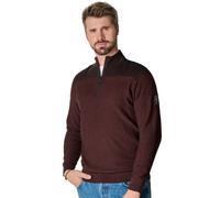 Troyer CASAMODA "CASAMODA uni" Gr. XXL, rot (dunkelrot) Herren Pullover (17161965-XXL) dunkelrot