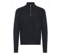 Troyer CASUAL FRIDAY "Troyer CFHeine", Herren, Gr. L, blau (schwarz navy), Obermaterial: 65% Polyacryl PAN. 27% Nylon NY. 5% Wolle mw. 3% Polyester PES., Pullover Troyer (71362149-L) schwarz navy