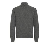 Troyer CASUAL FRIDAY "Troyer CFKarl", Herren, Gr. S, grau (pewter mix), Obermaterial: 80% Wolle WO. 20% Polyamid PA., Pullover Troyer (54253401-S) pewter mix