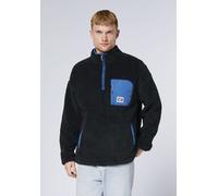 Troyer CHIEMSEE, Herren, Gr. XL (56/58), schwarz beauty, 100% Polyester, Pullover Troyer (84389301-XL) schwarz beauty