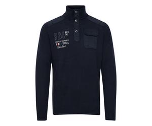 Troyer FQ1924 "Troyer FQErlong", Herren, Gr. M, blau (navy blazer), Obermaterial: 50% Baumwolle CO. 50% Polyacryl PAN., Pullover Troyer (11659961-M) navy blazer