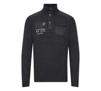 Troyer FQ1924 "Troyer FQErlong", Herren, Gr. XL, grau (charcoal mix), Obermaterial: 50% Baumwolle CO. 50% Polyacryl PAN., Pullover Troyer (13707362-XL) charcoal mix