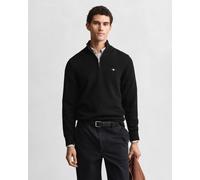 GANT Herren Casual Troyer aus Baumwolle (4XL) Schwarz