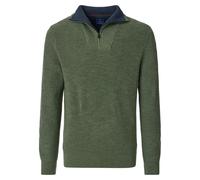 Redmond Regular Fit Troyer grün, Einfarbig