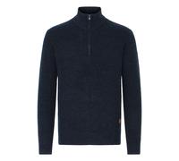 Troyer INDICODE "Troyer IDBratram", Herren, Gr. M, blau (navy), Obermaterial: 58% Polyacryl PAN. 32% Polyester PES. 7% Wolle mw. 3% Elasthan EL., Pullover Troyer (32766406-M) navy