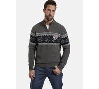 Jan Vanderstorm Pullover Herren grau, L