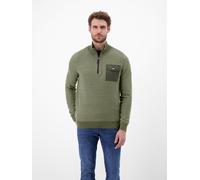 LERROS Strickpullover Herren oliv, XL