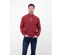 LERROS Herren Troyer in Twist-Struktur - Maple Red XXXL