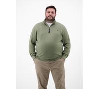 LERROS Herren Stricktroyer in lebendiger Optik - Nordic Olive 5XL