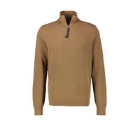 LERROS Herren Stricktroyer in lebendiger Optik - Light Coffee 3XL