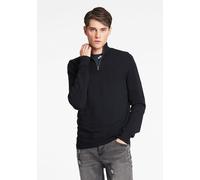 Lindbergh Slim Fit Pullover dunkelblau, Einfarbig
