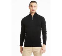 Troyer LINDBERGH "Troyer Slim Fit", Herren, Gr. XL, schwarz, Obermaterial: 80% Viskose, 20% Nylon, hoch geschlossener Ausschnitt, Pullover Troyer (20226301-XL) schwarz