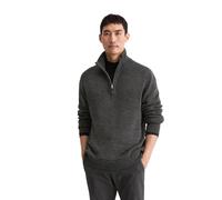 Troyer MARC O'POLO, Herren, Gr. L, multi, heavy knit, Rippstrick, Obermaterial: 40% Baumwolle, 40% Schurwolle, 20% Polyamid, Strukturmuster, regular fit normal, hoch geschlossener Ausschnitt, Bündchen