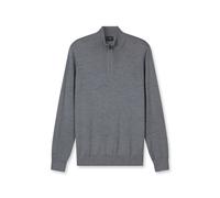 Troyer OLYMP, Damen, Gr. XXL, silbergrau, Strick, Obermaterial: 100% Schurwolle, regular fit normal, Rippbündchen, Pullover Troyer (49099104-XXL) silbergrau