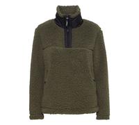 Troyer OXMO "Troyer OXElina", Damen, Gr. M, grün (dusty olive), Obermaterial: 100% Polyester PES., Pullover Troyer (29073512-M) dusty olive