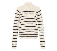 Troyer OXMO "Troyer OXFKANNA", Damen, Gr. XL, blau (night sky mix), Obermaterial: 60% Baumwolle CO. 40% Polyacryl PAN., Pullover Troyer (69615707-XL) night sky mix