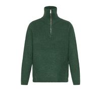 Troyer OXMO "Troyer OXIBALLINO", Damen, Gr. M, grün (pineneedle), Obermaterial: 93% Polyester PES. 5% Wolle mw. 2% Elasthan EL., Pullover Troyer (60860647-M) pineneedle